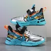 Kinder Turnschuhe Jungen Sport Laufschuhe Anti-Skid Leder Mode Tennis Walking Schuhe Komfort Kinder Casual Sportschuhe