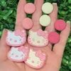 8-50 Stück MINISO Cartoon Hello Kitty Schuhschnalle Charms Mode Jungen Mädchen DIY Sandalen Schuhe Dekoration Passend für Geburtstagsgeschenk