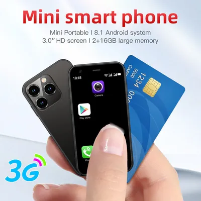 SOYES XS15 3G Smartphone 3in WiFi 2GB 16GB 3D Glass Slim HD Camera SIM Smartphone Smart Cell Phone SIM Smartphone