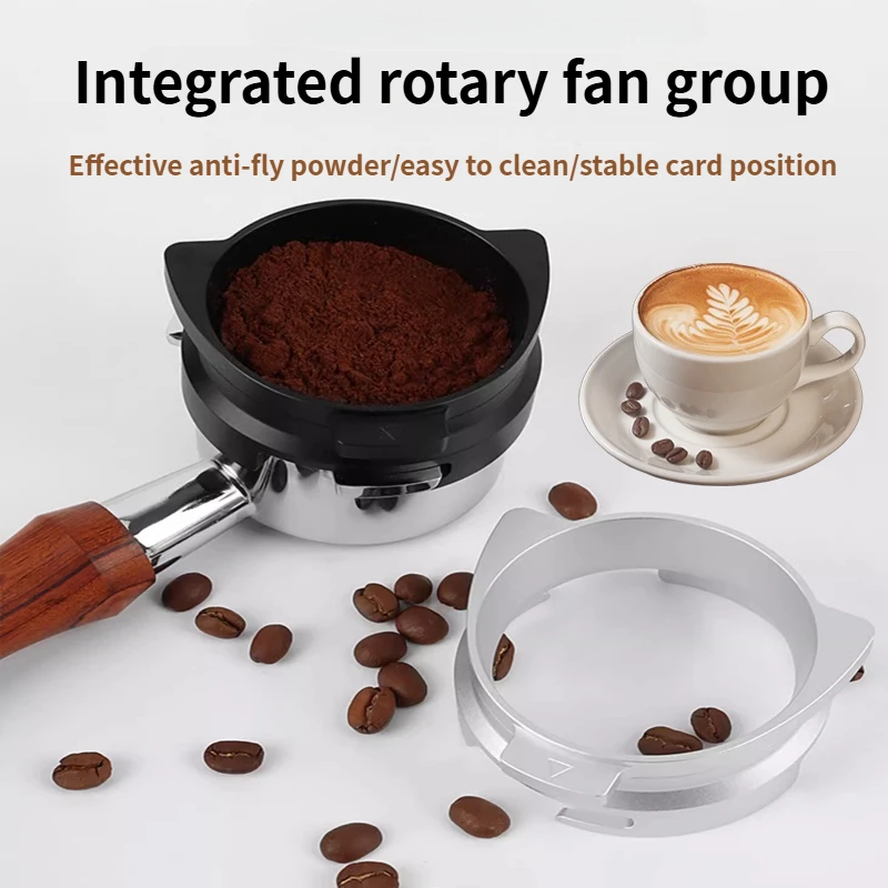 Heißer Verkauf neuer Kaffee-Anti-Fliegen-Pulver-Ring, Zubehör für Kaffeemaschinen der Breville 8-Serie, unverzichtbares Werkzeug für Kaffeeliebhaber Image