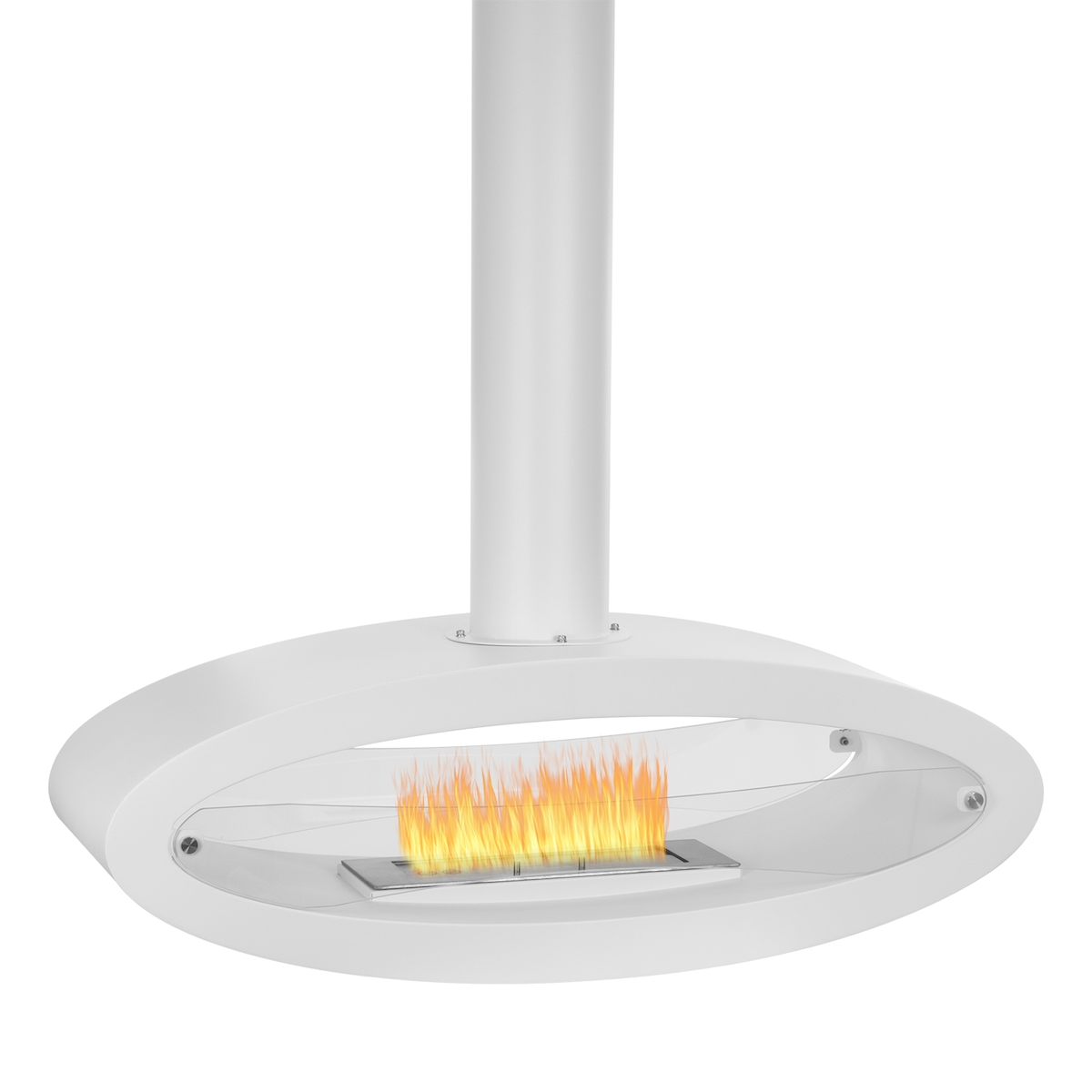 Moritz Ethanol Kamin Avanto Weiß (112 x 43 x 186,5 cm 2,5 Liter) Image