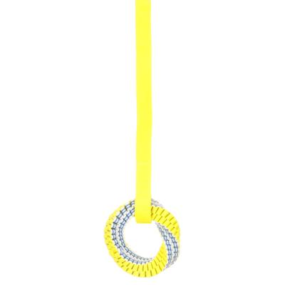 Flamingo Glowa Zerrseil und Ring Gr. S: 43x13x3,5cm Hundespielzeug
