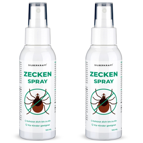 Zeckenspray Zeckenschutz - Anti Zecken Spray: 2 x 100 ml Image