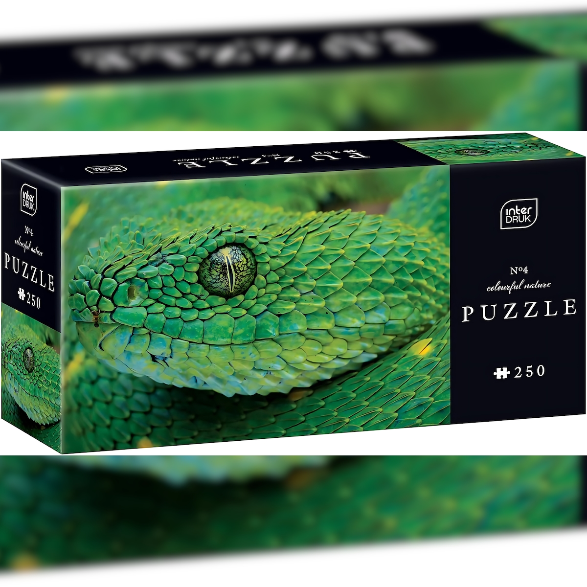 Interdruk Puzzle 250 Teile Bunte Natur 4 Schlange Image