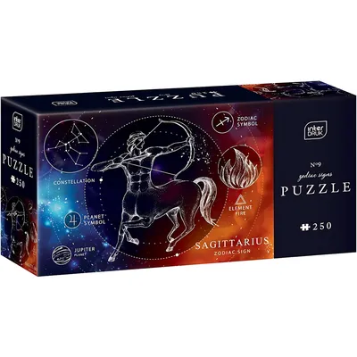 Interdruk Puzzle 250 Teile Sternzeichen 9 Schütze Image