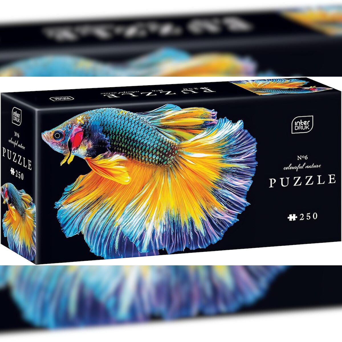 Interdruk Puzzle 250 Teile Bunte Natur 6 Fische Image