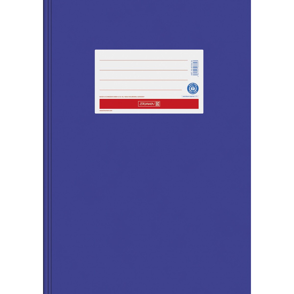 BRUNNEN Hefthülle A4 Papier extrastark enzianblau Image