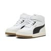 Sneaker PUMA "SHUFFLE DOWNTOWN MID AC+ PS", Gr. 31, schwarz (puma weiß, puma schwarz, vapor gray), Synthetik, sportlich, Schuhe