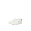 Sneaker JACK & JONES "JFWBOUNCE", Herren, Gr. 40, blau (weiß, navy), Lederimitat, Textil, kontrastfarbene Details, casual, Schuhe, mit Kontrastbesatz