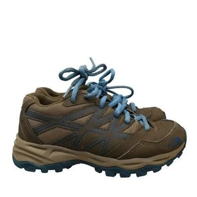 The North Face Shoes | The North Face Boys Hedgehog Brown & Blue Hiking Trail Shoes 3 | Color: Brown | Size: 3b