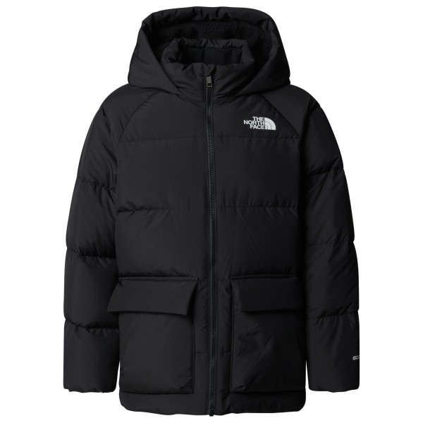 The North Face - Teen's North Down Fleece Lined Short Parka - Parka Gr L schwarz