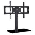 Mountright Universal TV Stand for 37"- 60" inch TVs - Table Top TV Stand Height Adjustable - Pedestal Base and Cable Management for LCD/LED/Plasma Flat Screen VESA TVs UK