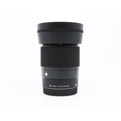Used Sigma 30mm f/1.4 DN - Canon Ef-M Fit