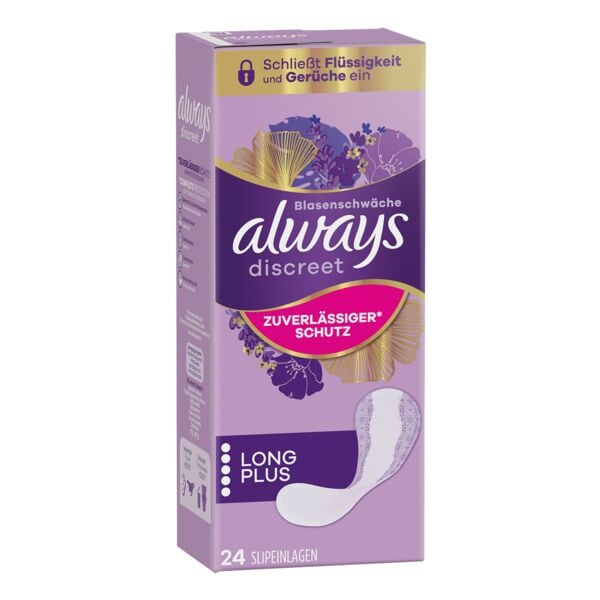Always Inkontinenz Slipeinlagen »Discreet Plus« 24 Stück