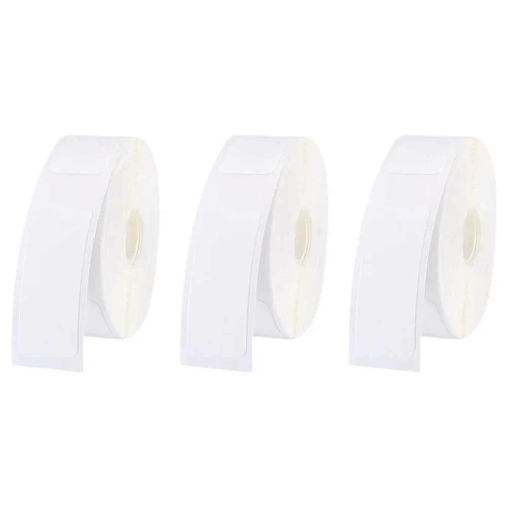 540 Blatt/3 Rollen 12 x 40 mm Thermo-Etikettenpapier, kompatibel mit Phomemo D30P15/P12/Etikettenpapier 1/2 "X 1 1/2", 180 Etiketten/Rolle Image