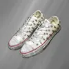 Große Größe, alte Nieten, Hip-Hop-Street-Dance-Punk-Leinwandschuhe, handgeschneiderte Freizeit-Sneaker für Männer und Frauen, Paare, Größe 35–44