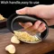 Edelstahl Knoblauch Presse Haushalt Manuelle Knoblauch Presse Kurve Obst Gemüse Werkzeuge Küche Gadgets