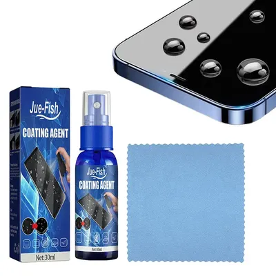 30ml Nano Liquid Screen Protector Spray for Phone/Tablet/Laptop Screens | Scratch Resistance Protection Spray