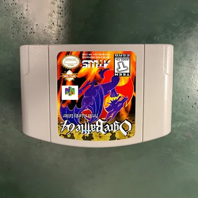 Retro Ogre Battle 64 - Person of Lordly Caliber N64 Game Cartridge NTSC USA Version for Nintendo 64