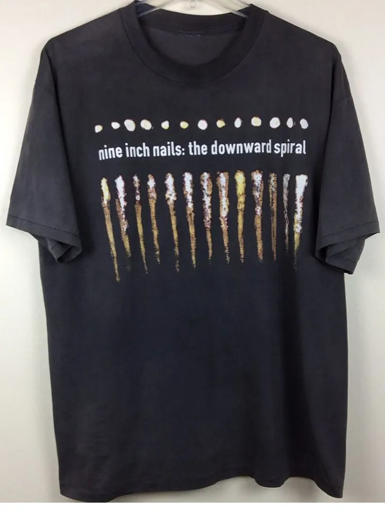 Heavy Metal Rock Bedrucktes Kurzarm-T-Shirt im Y2K-High-Street-Stil mit Rundhalsausschnitt, Baumwolle, lässig, lockeres Oberteil, Sport, Streetwear, Unisex