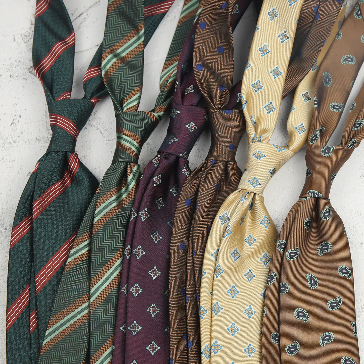 Mode Lässig Vintage 8 cm Krawatte Formelle Kleidung Krawatte Für Männer Business Geschenk Hochzeit Formale Krawatten Zubehör Image