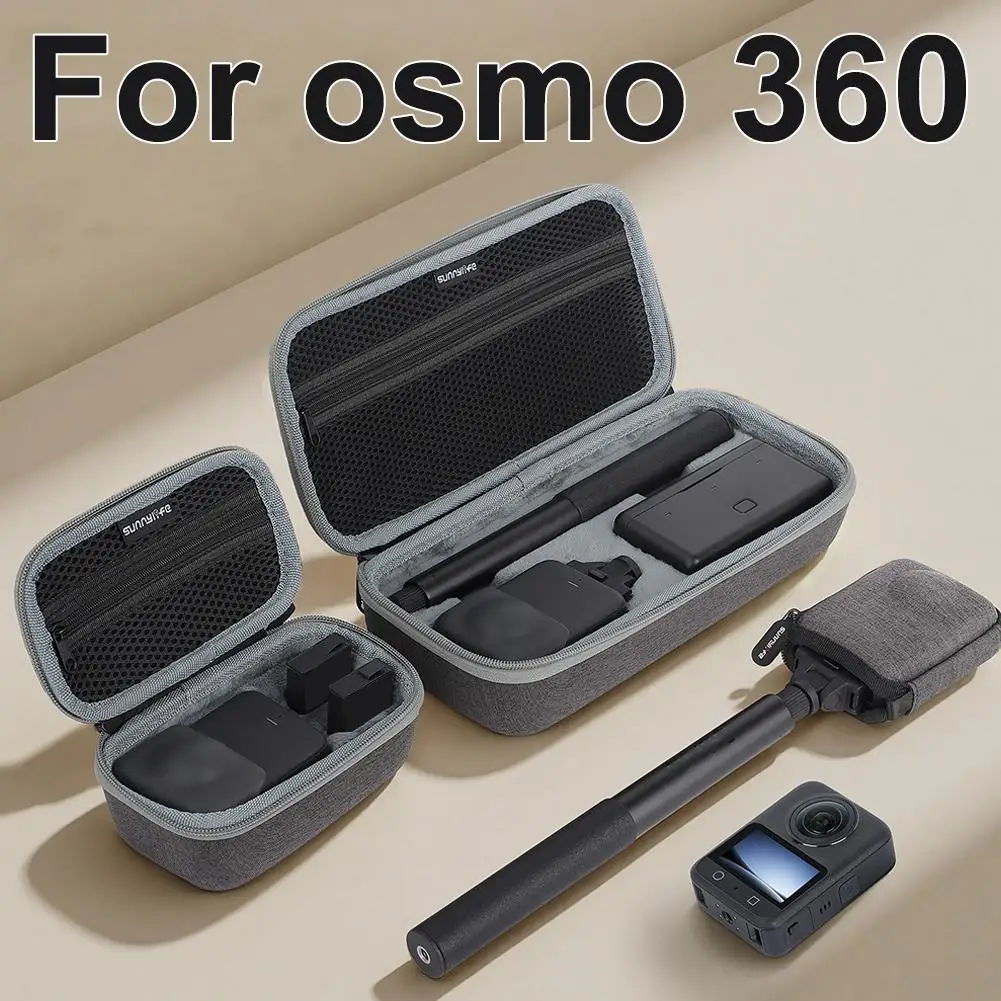 Für DJI OSMO 360, mehrere Aufbewahrungstaschen für Sunnylife Panoramakamera-Set, Taschen mit Schutzhülle, tragbare Reise-Aufbewahrungstaschen Image