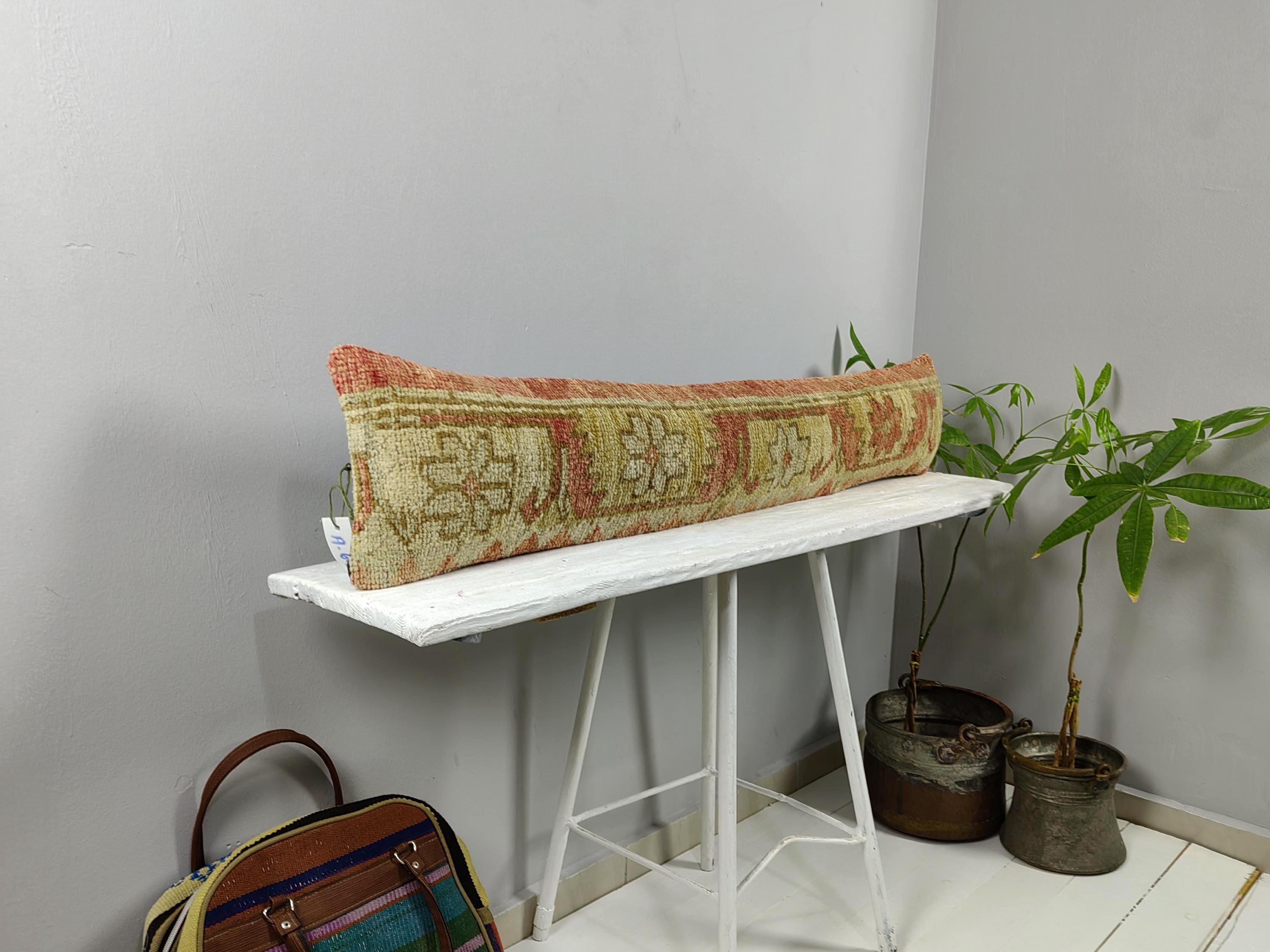 cuscino lombare lungo / cuscino tappeto turco / cuscino a rullo / federa per cuscino corpo, cuscino lombare turco, cuscino lombare boho, cuscino lungo