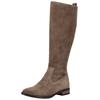 Stiefel PAUL GREEN "Paul Green Stiefel Veloursleder", Damen, Gr. 40, braun, Veloursleder, casual, Schuhe
