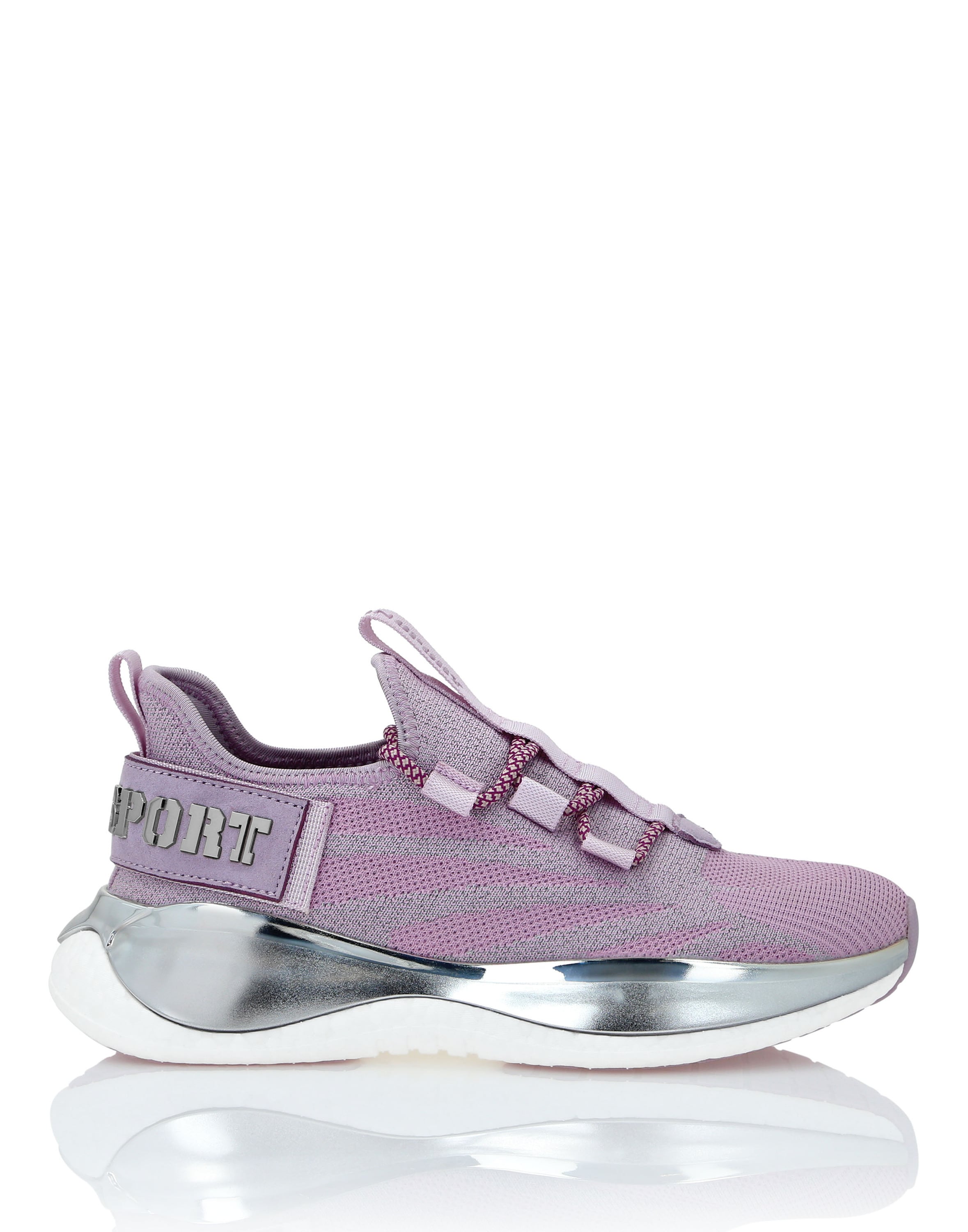Sneaker PLEIN SPORT "The Iron Tiger Gen.x.02", Gr. 39, Normalschaft, lila (30, lila), Schuhe