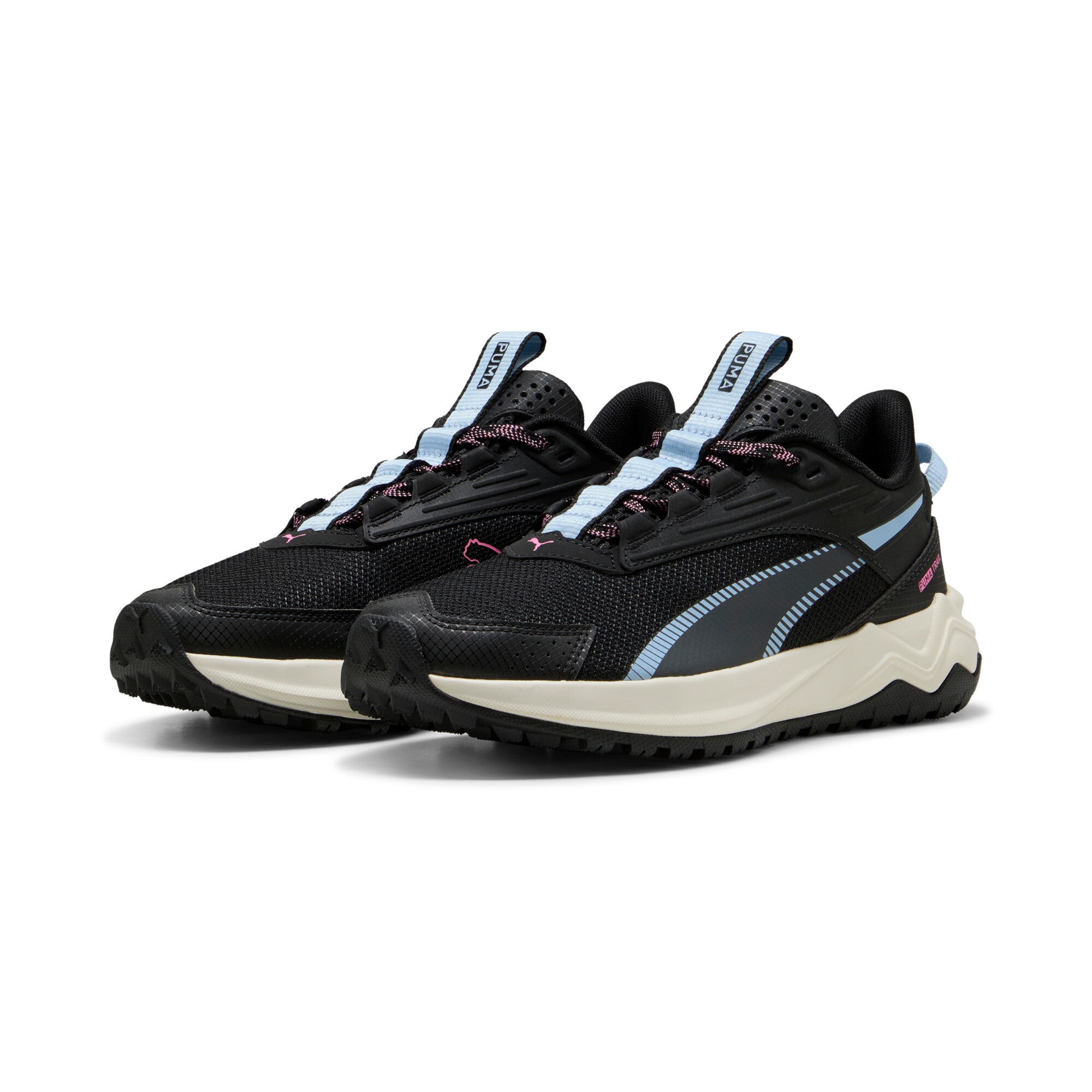 Laufschuh PUMA "EXTEND LITE TRAIL", Gr. 40,5, puma schwarz, haute tropic, Textil, Sportlich, Schuhe Image