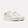 Sneaker REEBOK CLASSIC "REEBOK COURT ADVANCE SURGE", Gr. 38, chalk, chalk, braun, Leder, Synthetik, sportlich, Schuhe