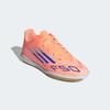 Fußballschuh ADIDAS PERFORMANCE "F50 CLUB KIDS IN", Gr. 30, beam orange, lucid blau, cloud weiß, Synthetik, sportlich, Schuhe, geeignet als Hallenschuhe