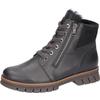 Winterstiefelette WALDLÄUFER "H-XARA", Damen, Gr. 6 (39), schwarz, Nappaleder, Lammfell, unifarben, klassisch, Schuhe, Winterboots, Stiefelette, mit Lammfell, in Komfortweite H = sehr weit