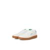 Sneaker JACK & JONES "JFWBOUNCE", Herren, Gr. 43, grün (weiß, grün), Lederimitat, Textil, kontrastfarbene Details, casual, Schuhe, mit Kontrastbesatz