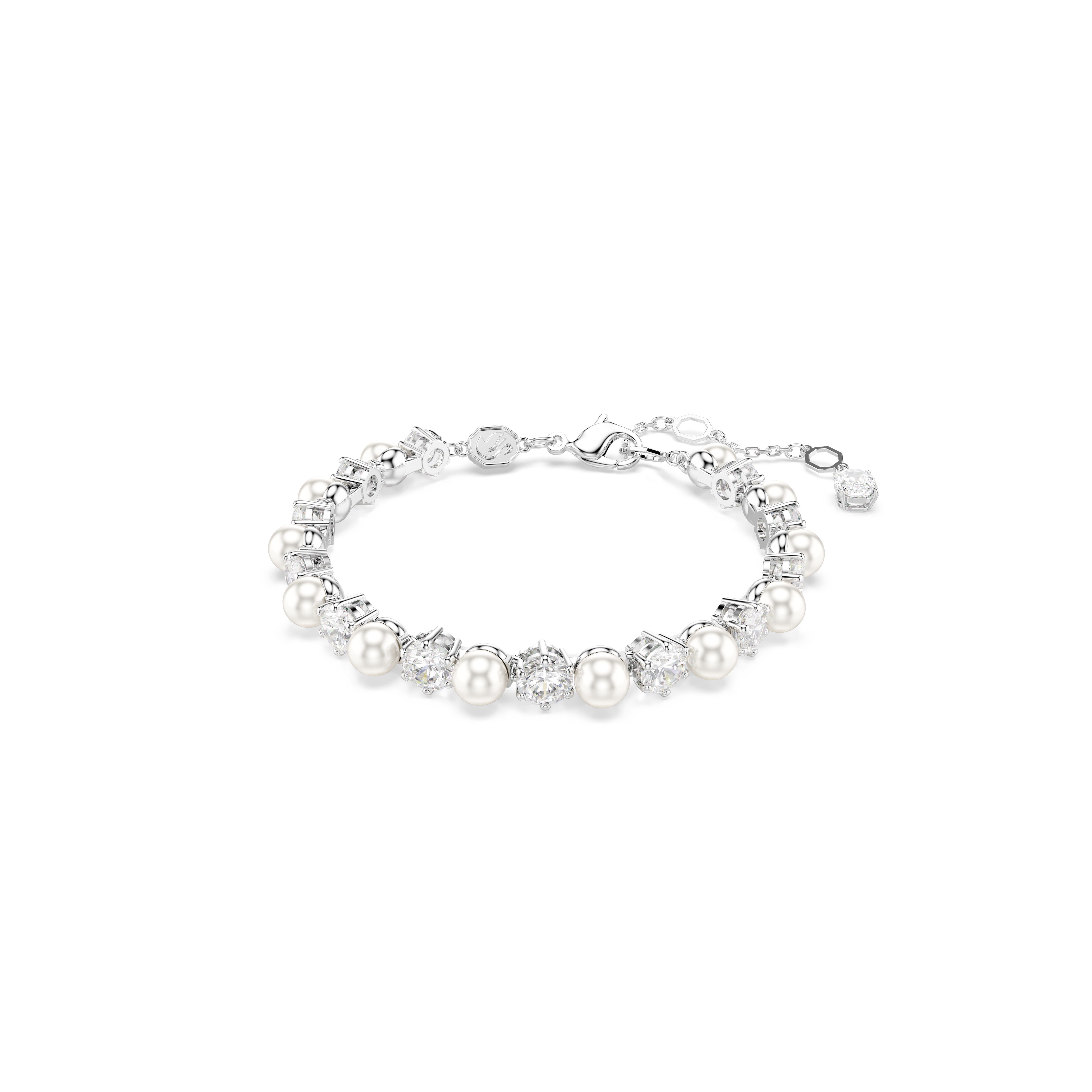 Swarovski 'Matrix Pearl' Damen Armband aus Metall - Silber 5689625 Image