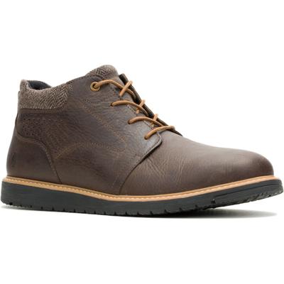 Hush Puppies Jenson Leder Herren Braun Chelsea Boots Image