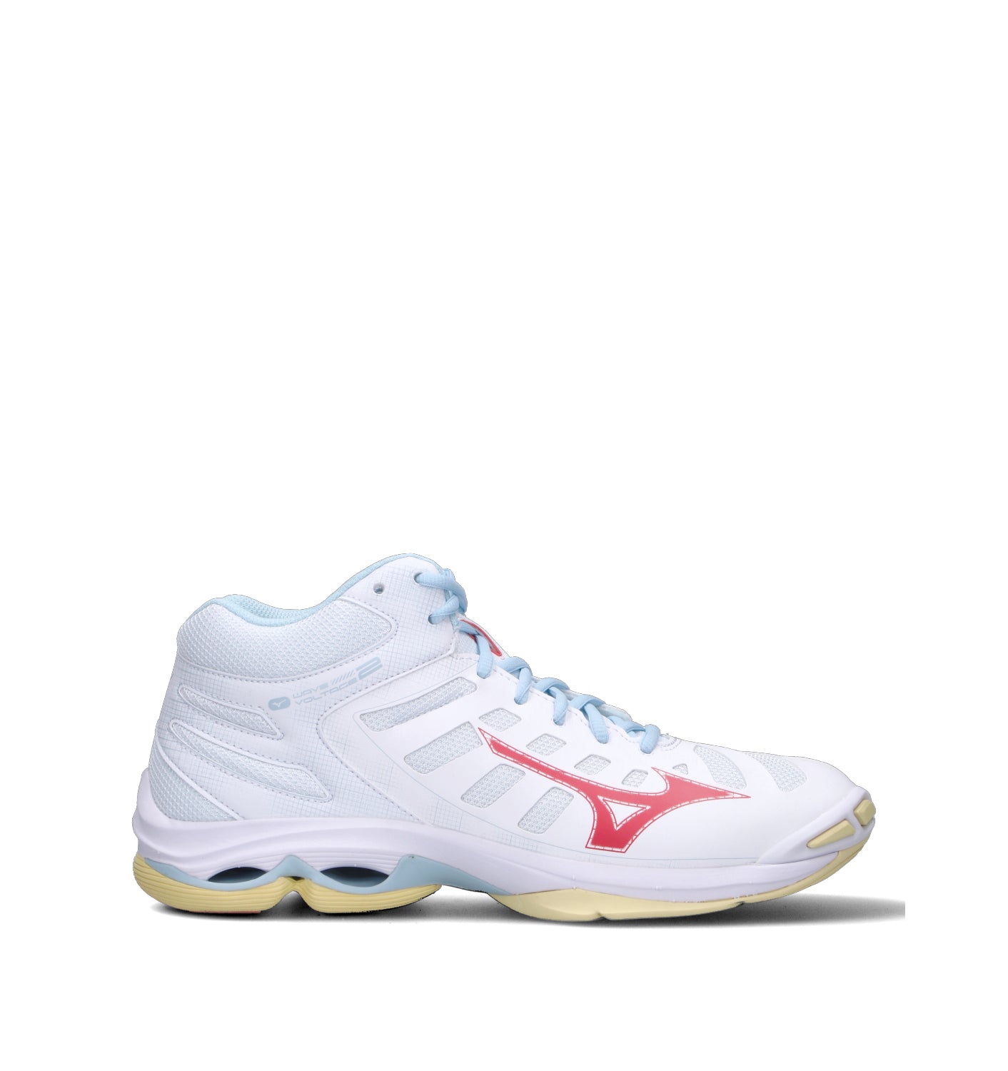 MIZUNO WAVE VOLTAGE 2 MID Scarpa pallavolo donna bianca