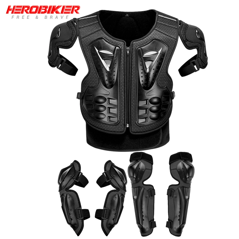 Armure de Moto veste de Moto armure Moto armure complète genou coude Protection Motocross Enduro Moto équipement de Protection