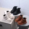 Herbstmode-Stiefel für Kinder, 2025, Designer, Vintage-Mädchenstiefel, weiche Sohle, rutschfest, Freizeitstiefel für Kinder, Schuhe
