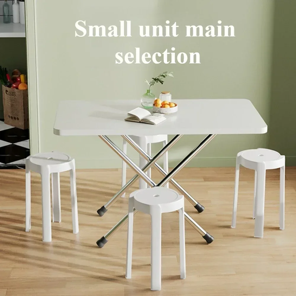 Klappbarer Tisch im Freien, kleiner Tisch, hochwertige Materialien, Tisch mit hoher Tragfähigkeit, tragbarer rechteckiger Tisch