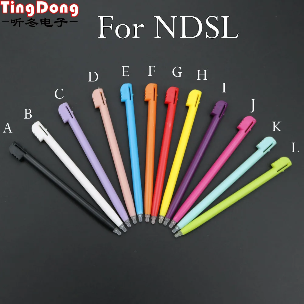 TingDong stylet tactile pour Nintendo N DS DS Lite DSL N DSL nouveau stylet vidéo de jeu en plastique accessoires de jeu 8.7 cm Portable