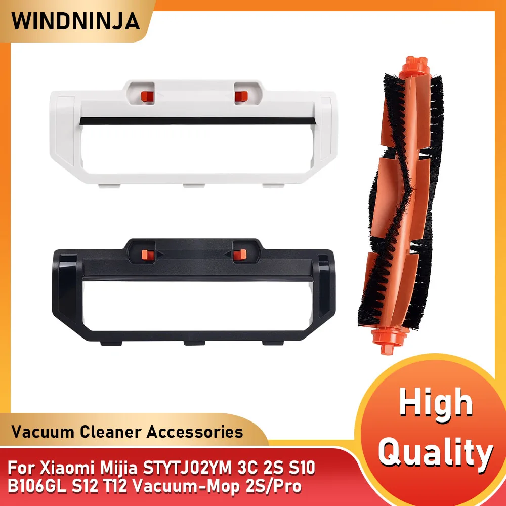 Hauptbürste und Abdeckung für Xiaomi Mijia STYTJ02YM 3C 2S S10 B106GL S12 T12/Mop 2S/Pro Kehrroboter-Staubsauger Ersatzteil Image