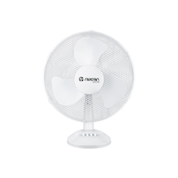Tischventilator Ø30 cm, 35 W, 3 Geschwindigkeiten, Komfort, weiß, Thinia Home