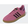 Sneaker ADIDAS ORIGINALS "GAZELLE INDOOR", Gr. 40, bliss pink, core schwarz, collegiate lila, Leder, Synthetik, sportlich, Schuhe