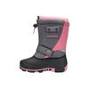 Winterboots KANGAROOS "KANGA-BEAN II", Damen, Gr. 31, steel grau, dusty rose, Synthetik, Textil, sportlich, Schuhe, Snowboots, Winterboots, Winterschuhe, herausnehmbarer Innenschuh