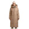 Steppmantel KHUJO "PULSET MATT", Damen, Gr. M (38), cookie beige, Steppware, Obermaterial: 100% Polyester. Futter: 100% Nylon. Wattierung: 100% Polyester, unifarben, modisch, knielang, Langarm elastischer Bund, Mäntel, große Kapuze,...