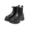 Stiefel BUFFALO "Buffalo ASPHA CHELSEA WARM - VEGAN BOX - BLACK", Damen, Gr. 41, schwarz, Kunstfaser, unifarben, Schuhe