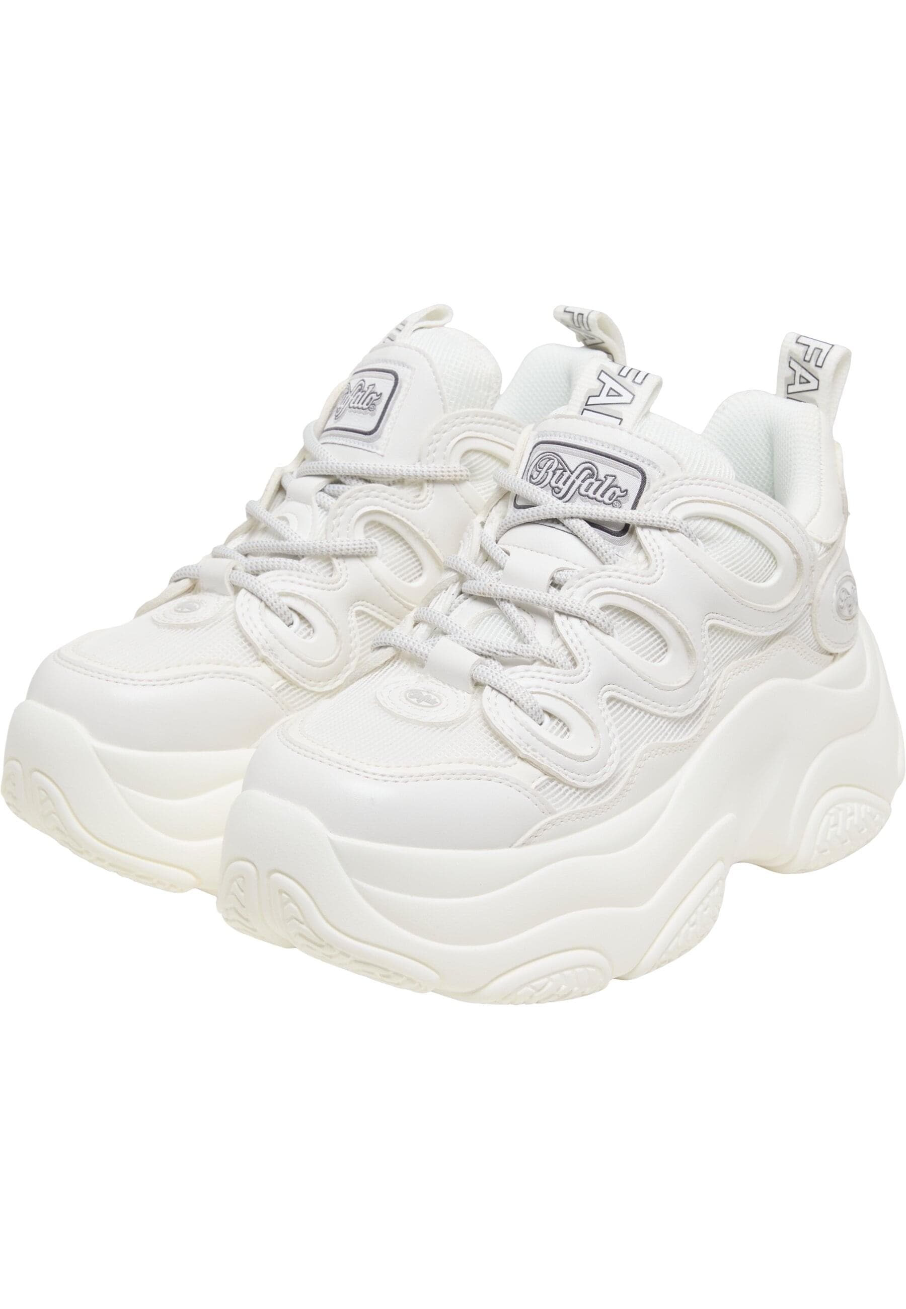 Trainingsschuh BUFFALO "Buffalo prowler one", Damen, Gr. 38, weiß, unifarben, Schuhe
