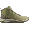 Winterstiefel SALOMON "OUTSNAP CSWP", Damen, Gr. 47, aloe, stone gray, coyote braun, Synthetik, Textil, sportlich, Schuhe, wasserdicht