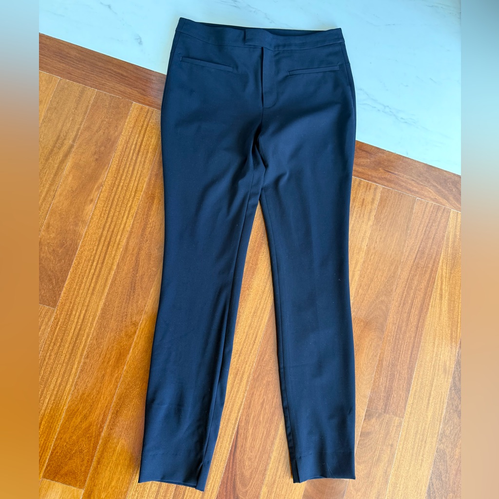 Zara Pants & Jumpsuits | Zara Pant Black Women's Pants Stretch Classic Formal Trousers Size 4 | Color: Black | Size: 4